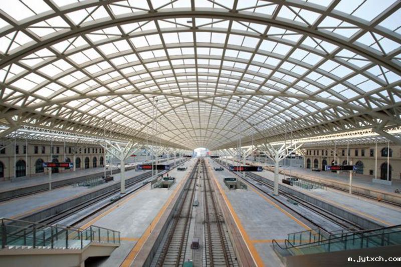 Non-column Canopy Project of Qingdao Railway Station