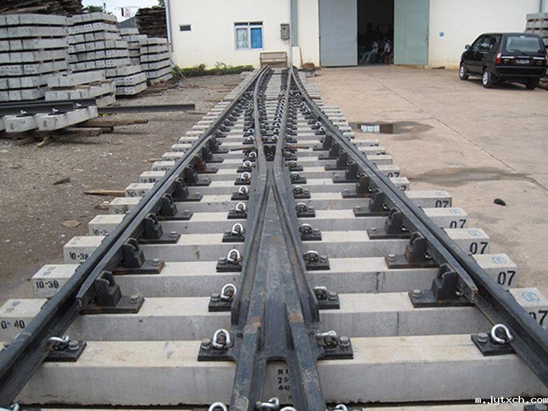 出口印尼UIC54-12号单开道岔