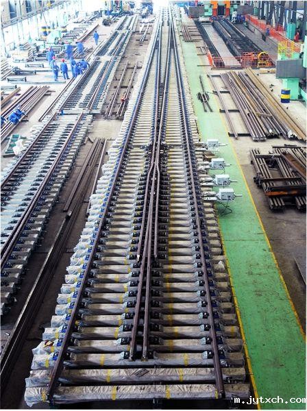 60kg每米钢轨41号高速单开道岔